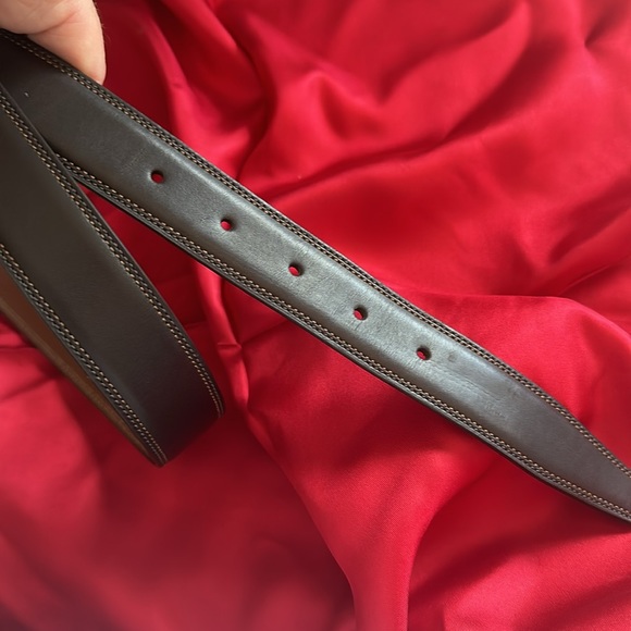 Men’s COACH leather belt. Chocolate brown. Size 40. EXCELLENT CONDITION! - Picture 6 of 10